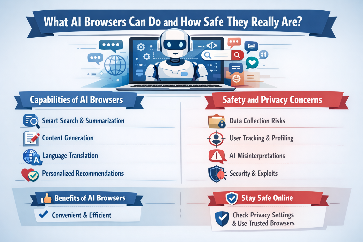 What AI Browsers Can Do and How Safe They Really Are